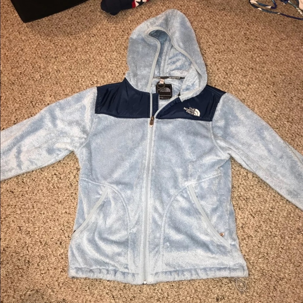 North Face Fleece Hooded Jacket Women’s M